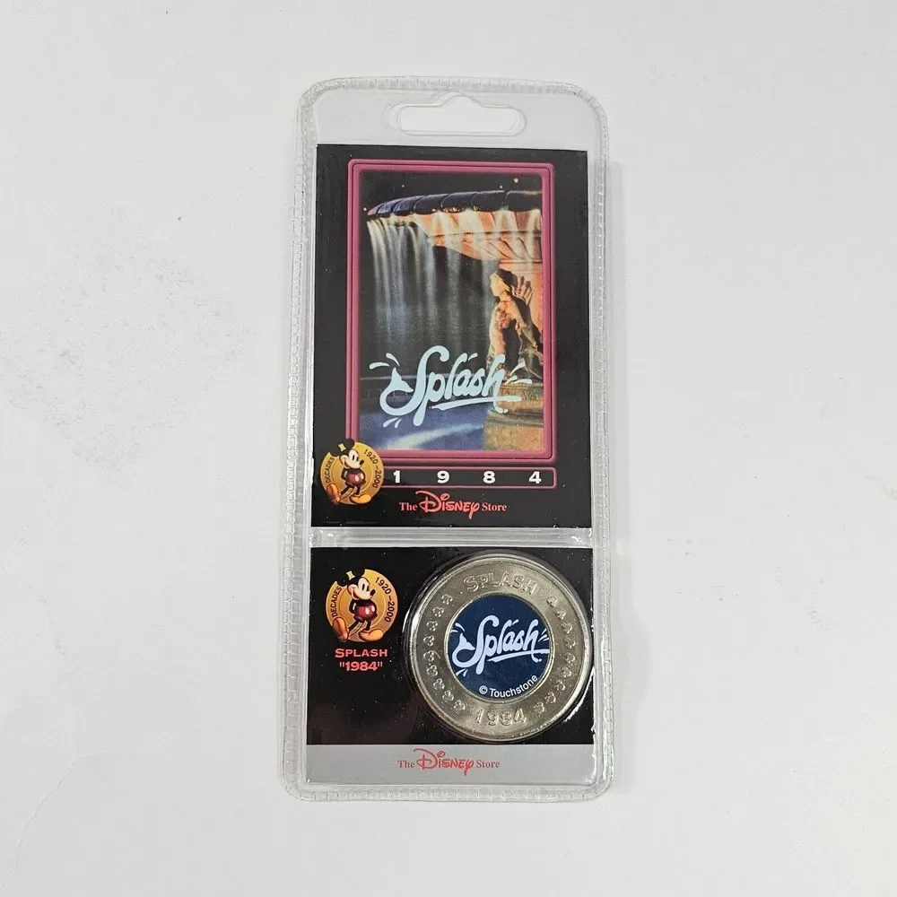 Disney Store Splash 1984 Decades Coin First Touchstone Film #28